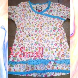 X-Small Scrub Top